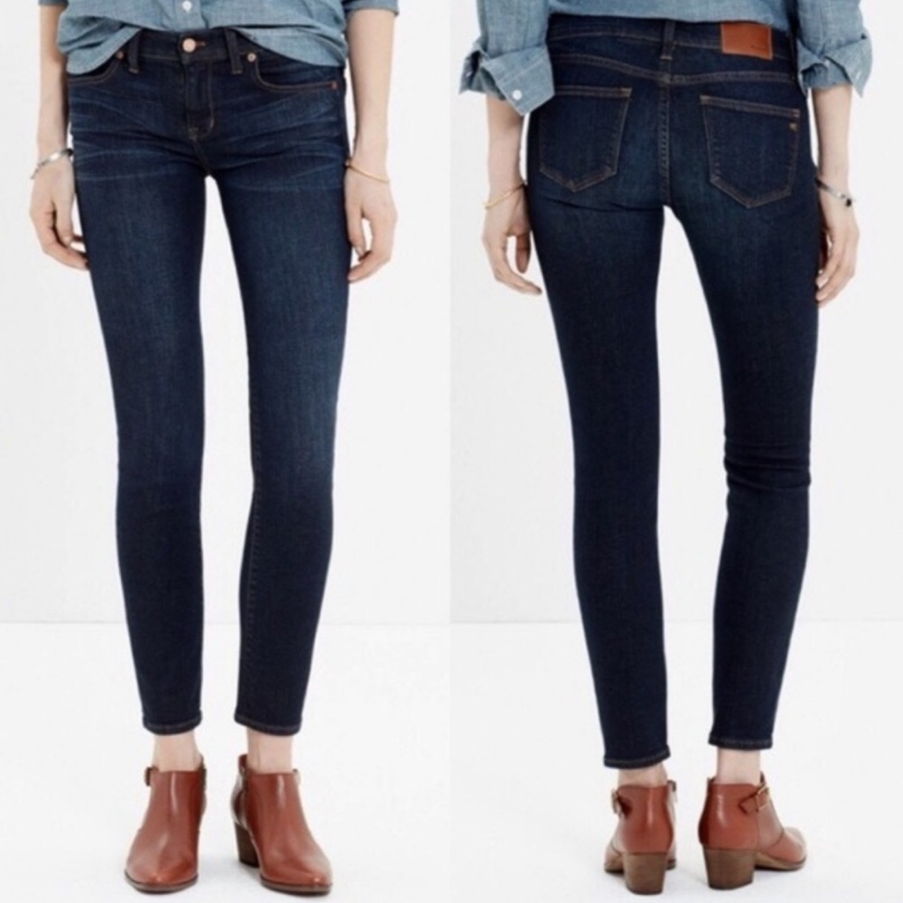 Madewell Skinny Skinny Jeans in Waterfall Wash